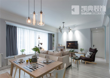 武夷綠洲賞桂苑現(xiàn)代簡(jiǎn)約餐廳效果圖