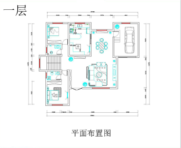 自建別墅簡歐客廳效果圖