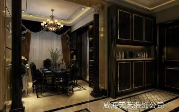 保利凱旋公館新古典玄關(guān)效果圖