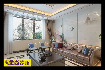 國華新經典新中式花園效果圖