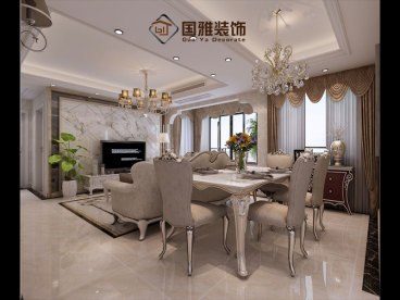 優(yōu)活華庭簡歐客廳效果圖