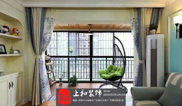 朝陽帝堡美式陽臺效果圖