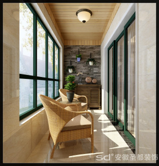 城建琥珀瑞安家園簡(jiǎn)歐廊道效果圖