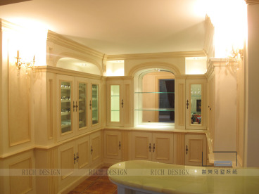 香蜜湖一號(hào)歐式古典餐廳效果圖