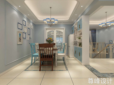 長(zhǎng)水航城地中海餐廳效果圖