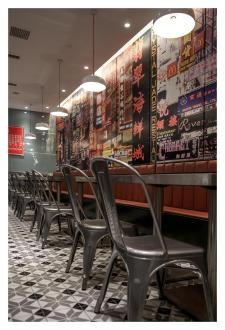 順德路港式餐廳效果圖