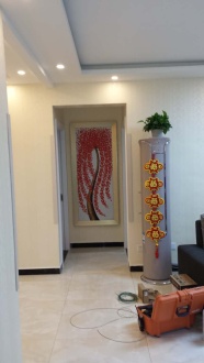 夏威夷藍(lán)灣現(xiàn)代簡(jiǎn)約廊道效果圖