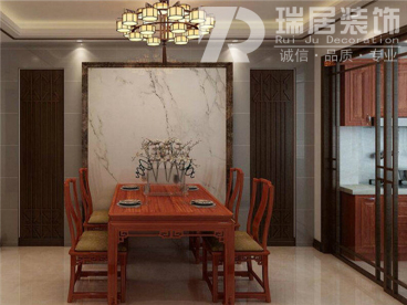官山翰林中式餐廳效果圖