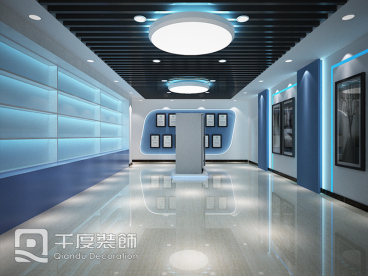 2000平百博廠房辦公設(shè)計裝修案例