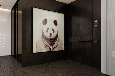 建工新城現(xiàn)代簡約背景墻效果圖