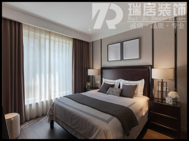 公園大道現(xiàn)代簡(jiǎn)約臥室效果圖