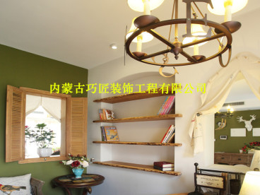 巨海城歐式古典書房效果圖