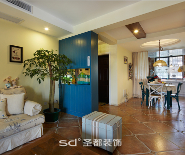 中國鐵建江南國際城美式餐廳效果圖