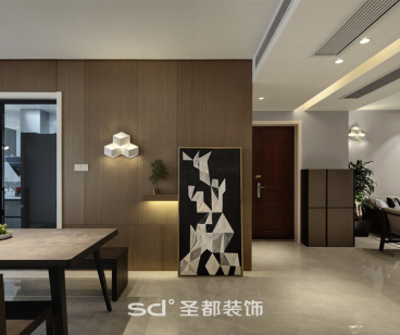 濱江西溪之星后現(xiàn)代客廳效果圖