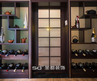龍悅灣新中式臥室效果圖
