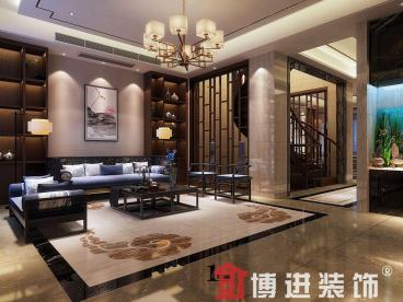 滟瀾山現(xiàn)代簡約客廳效果圖
