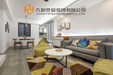翰林北苑現代簡約餐廳效果圖