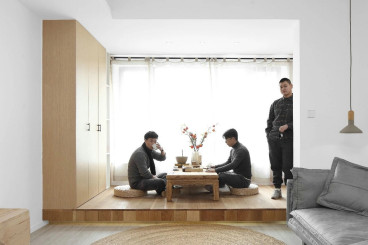駿景花園現(xiàn)代簡(jiǎn)約客廳效果圖