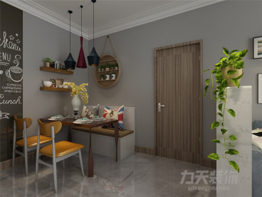 云錦世家北歐餐廳效果圖