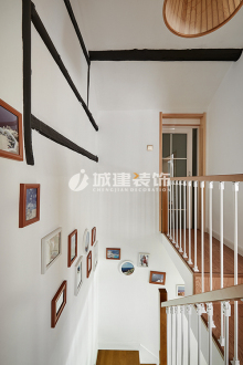 北山路小區(qū)日式廊道效果圖