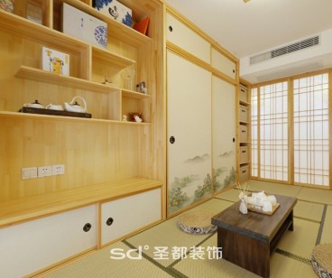 蘇荷苑現代簡約臥室效果圖