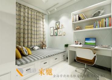 金海學(xué)府美式兒童房效果圖