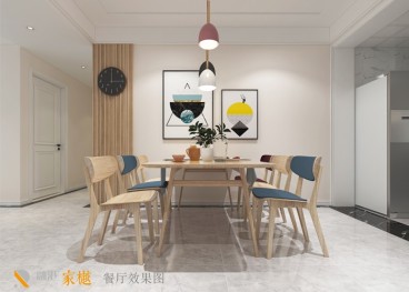 一號學府北歐餐廳效果圖