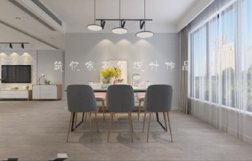 中航城北歐餐廳效果圖