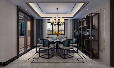 聯(lián)泰萬泰城新中式餐廳效果圖