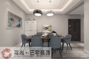 銀燕現(xiàn)代簡約餐廳效果圖