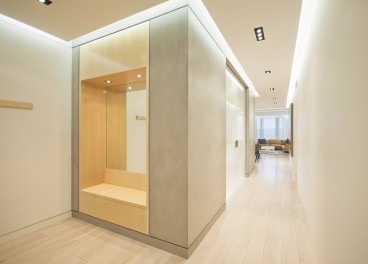 陽光城·麗茲公館現代簡約廊道效果圖