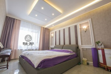 源凱第一城現(xiàn)代簡約臥室效果圖