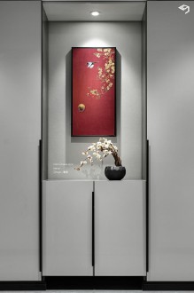 中環(huán)仕府現(xiàn)代簡(jiǎn)約玄關(guān)效果圖