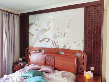 百商·托斯卡納小城中式臥室效果圖