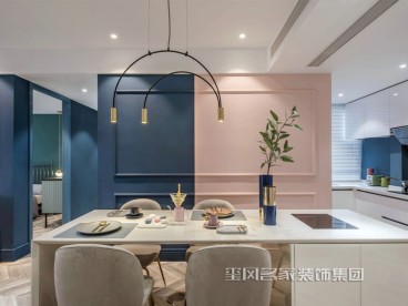 海信天山郡北歐餐廳效果圖