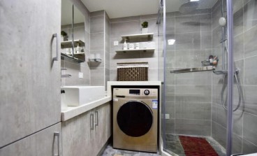 建滔裕景園日式衛(wèi)生間效果圖