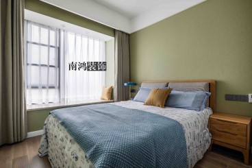 凱旋門現(xiàn)代簡約臥室效果圖