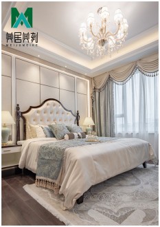 綠濤甘棠府歐式古典臥室效果圖