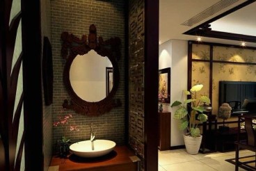 金馬悅城中式衛(wèi)生間效果圖