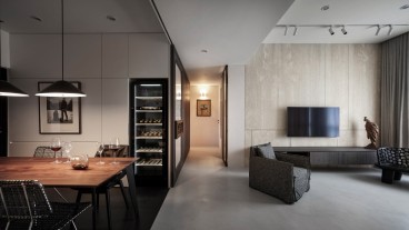 中海御景灣后現(xiàn)代餐廳效果圖