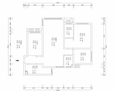 帝壹園三期3-12-3現(xiàn)代簡約戶型圖