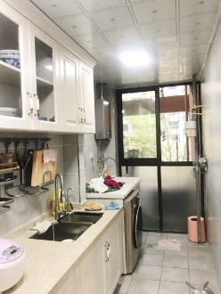 保利江上明珠朗園北歐廚房效果圖