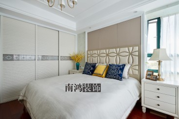 錢塘春曉花園現(xiàn)代簡(jiǎn)約臥室效果圖