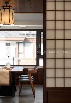 高科榮域日式客廳效果圖