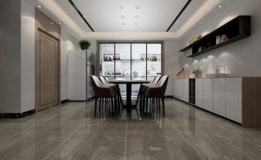 金玉山·御龍府(建設(shè)中)后現(xiàn)代餐廳效果圖
