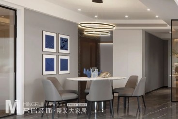 現(xiàn)代簡(jiǎn)約餐廳效果圖