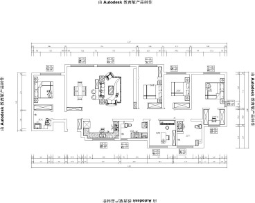 綠城·百合新城現(xiàn)代輕奢戶型圖效果圖