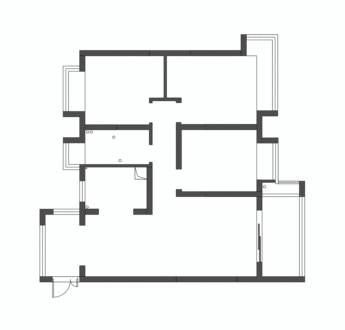 現(xiàn)代簡(jiǎn)約戶型圖效果圖