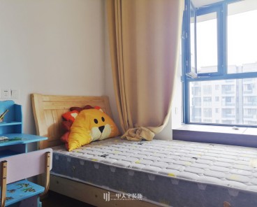 太湖匯景4期現(xiàn)代簡約兒童房效果圖