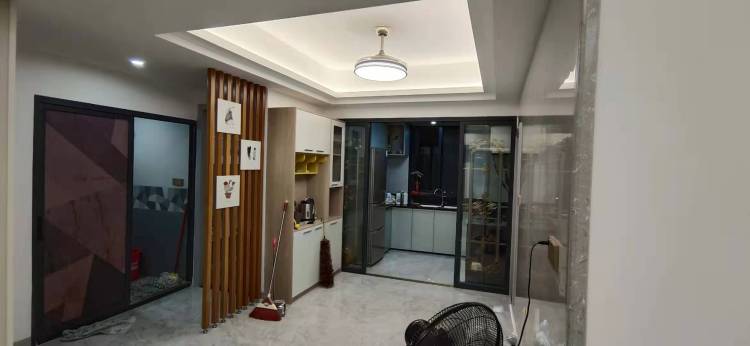科陽花園現(xiàn)代簡約客廳效果圖